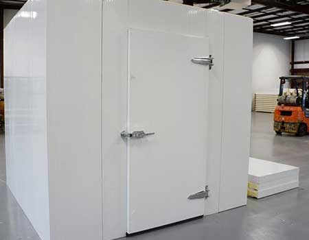 8' x 8' x 8'H (Nominal) Barr Walk-in Cooler